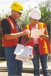 workers jobsite inspection